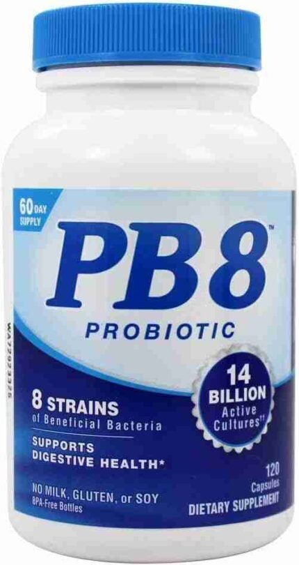 Nutrition Now - PB 8 Pro-Biotic Acidophilus - 120 Capsules (pack of 2)