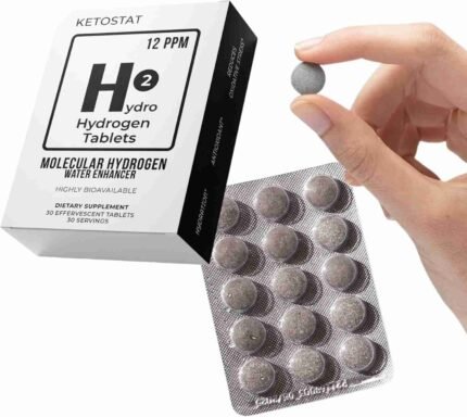 Hydrogen Water Tablets, 30ct USA Made Product and Company Molecular Hydrogen Water Tablets Creates 12 PPM Hydrogen Drinking